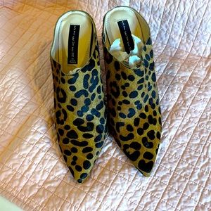 Leopard calfskin hair Steve Madden